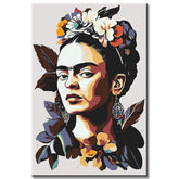 Malen nach Zahlen Frida Kahlo Kunst